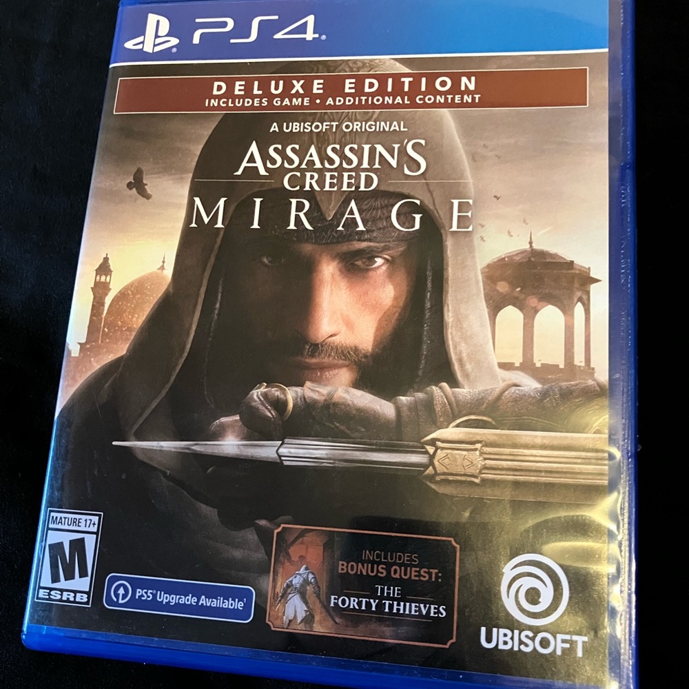 Sony Blue PS4 Game Assassin's Creed Mirage Deluxe Edition